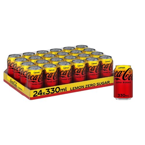 Coca-Cola Zero Sugar Lemon - 330ml - Case of 24