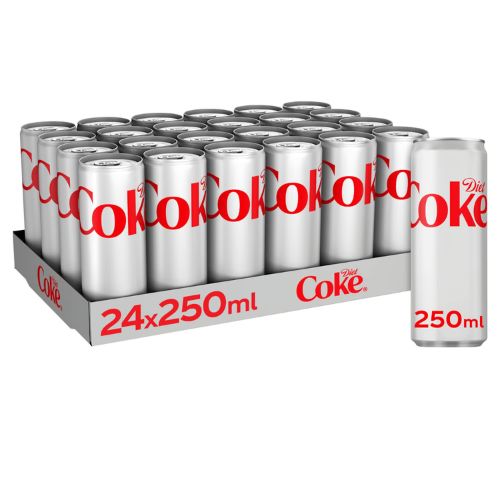 Diet Coke - 250ml - Case of 24