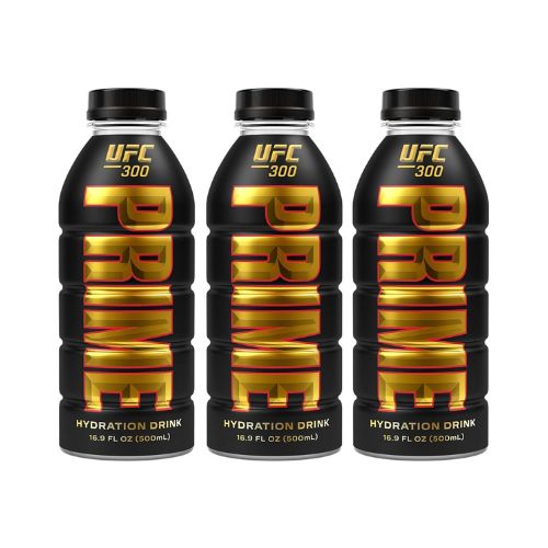Prime Hydration UFC 300 Limited edition Triple Pack - 500ml
