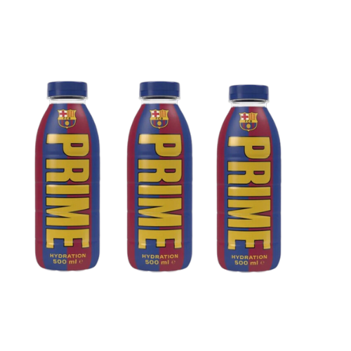 Prime Hydration Barcelona Drink - 500ml - Triple Pack - Pre Oder