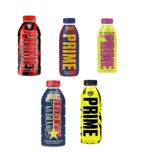 Prime Hydration WWE x Barcelona x Erling Haaland x Kevin Durant x Velada Del Ano Bundles