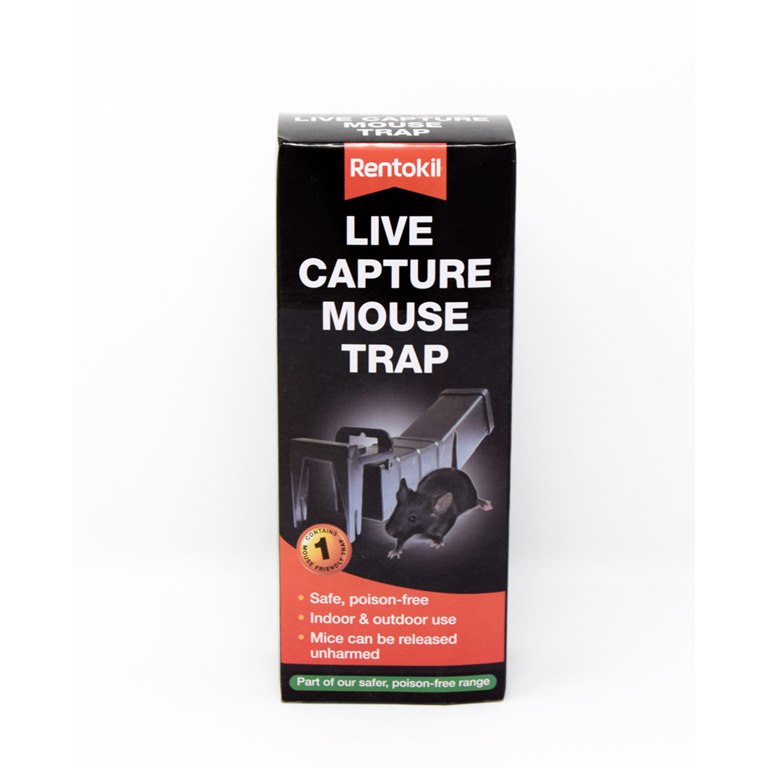 Rentokil Live Capture Mouse Traps