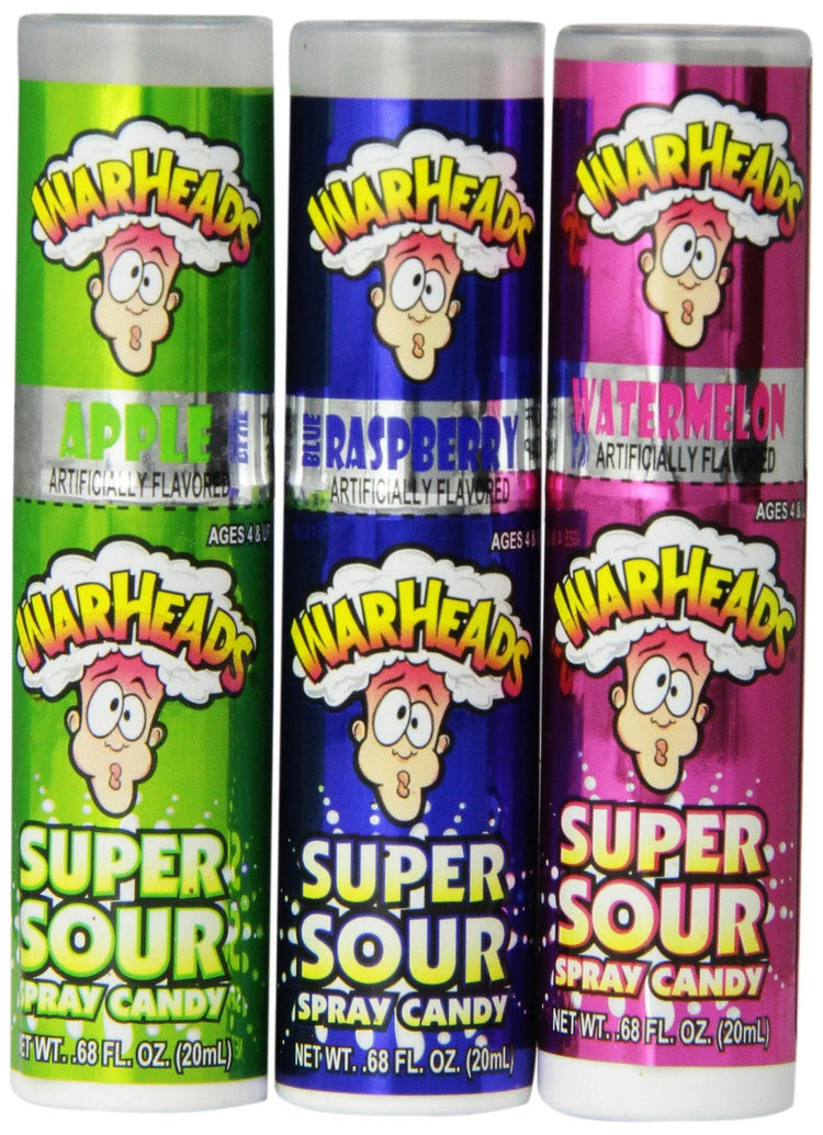 Warheads Candy Sour Spray - 20ml - Greens Essentials