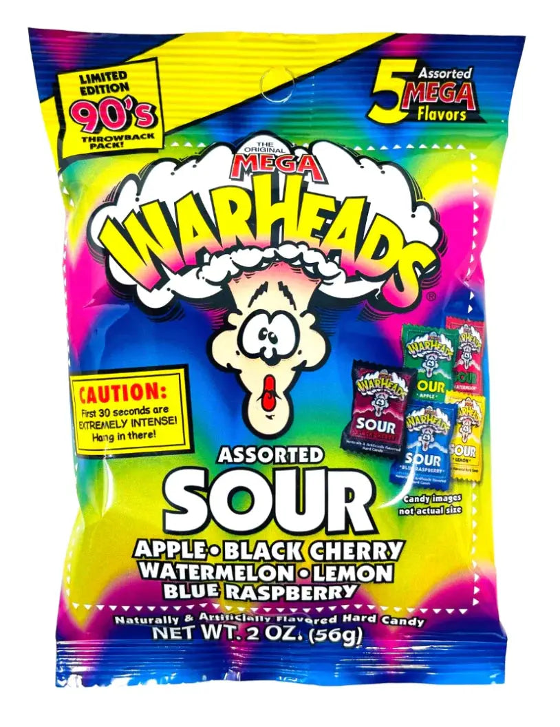 Warheads Extreme Sour Hard Candy - 56g - Greens Essentials