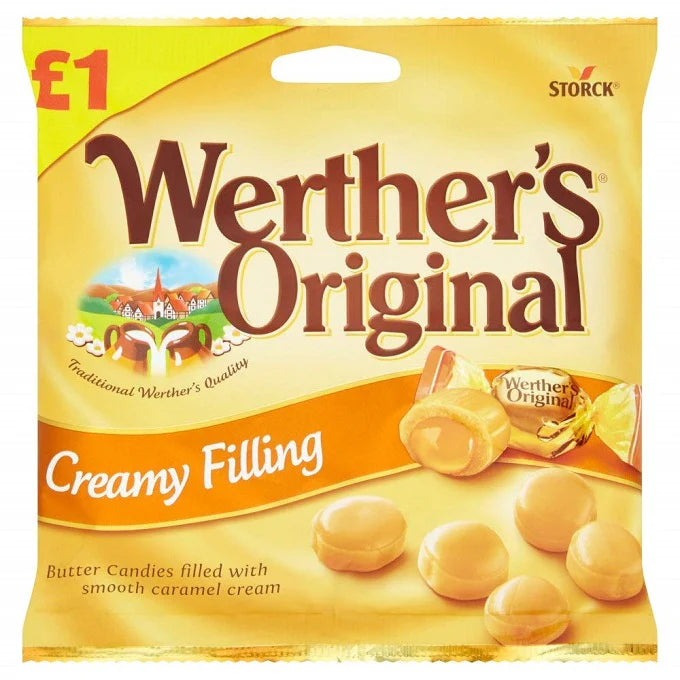 Werther's Original Creamy Filling Bag - 110g