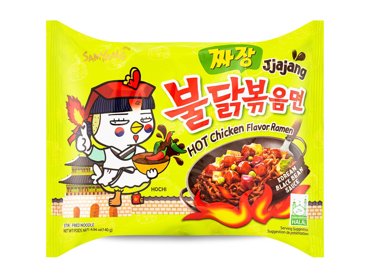 Samyang Hot Chicken Jajang-Geschmack Ramen - 140g