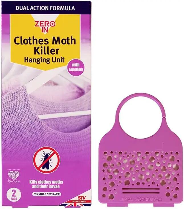 Zero In Moth Killer Hanging Unit - Pack of 2 - Greens Essentials