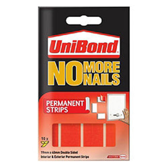 UniBond No More Nails Strips - Permanent