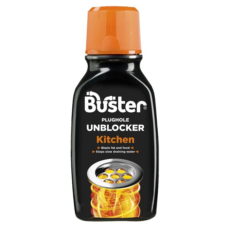Buster Ultra Power Kitchen Plughole Unblocker Granules - 200g