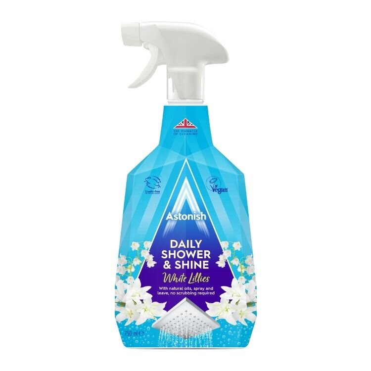 Astonish Daily Shower & Shine White Lillies Cleaner - 750ml