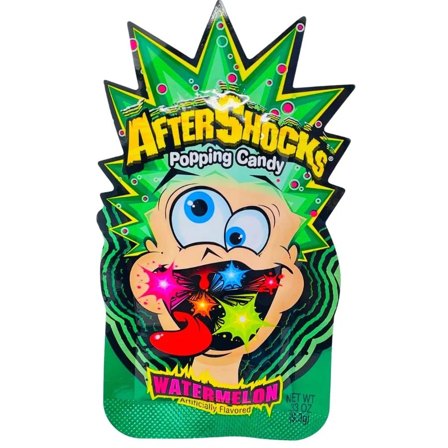 Aftershocks Watermelon Popping Candy - 9.3g
