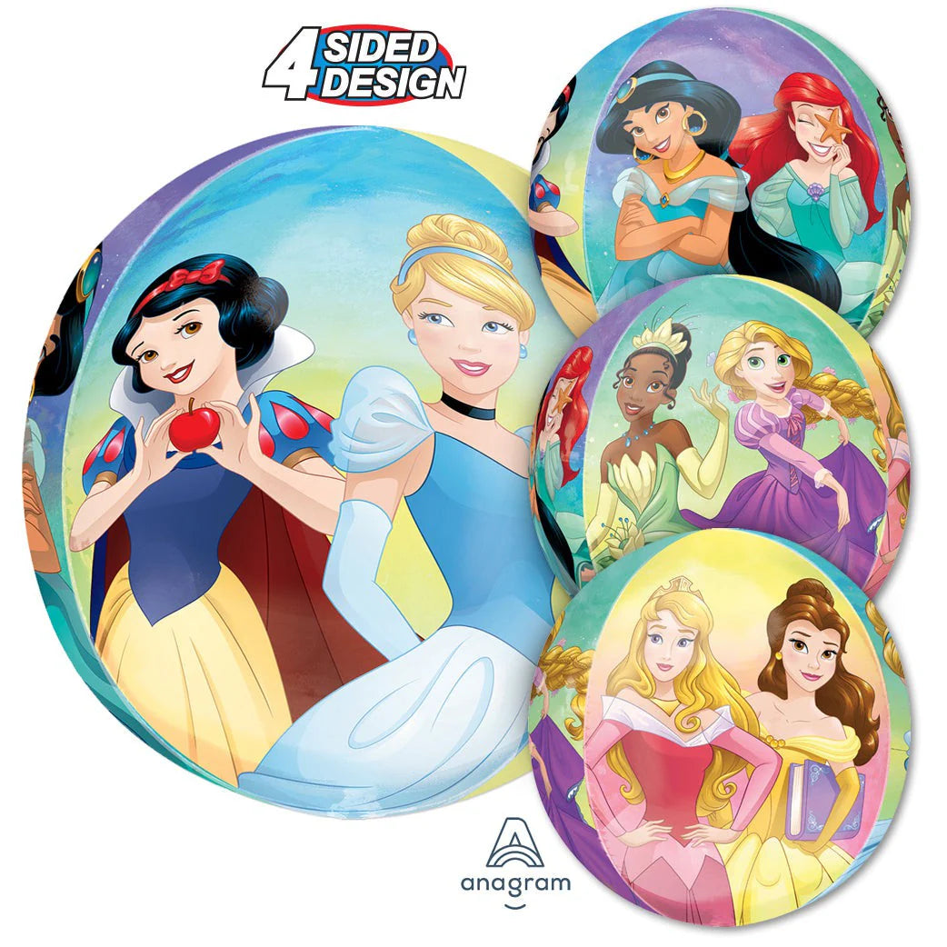Disney Princess Once Upon A Time Orbz Foil Balloon - 16"