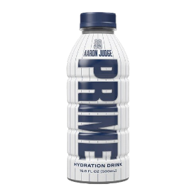 Prime Hydration Aaron Judge White Bottle - 500ml - Pre Order
