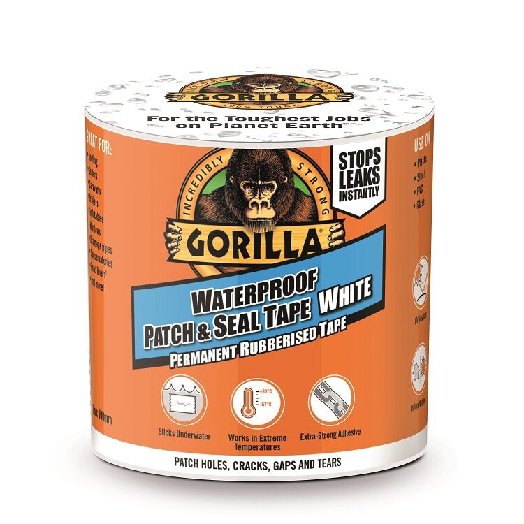 Gorilla Waterproof Patch and Seal Tape White