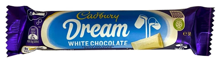 Cadbury Dream White Chocolate Bar (Australian) - 50g