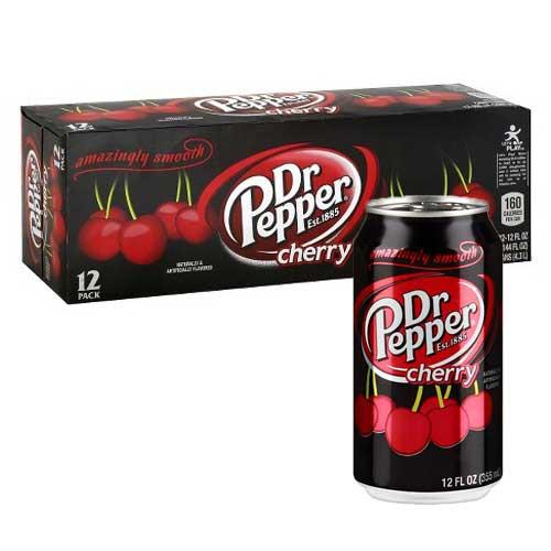 Dr Pepper Cherry - 355ml Case of 12