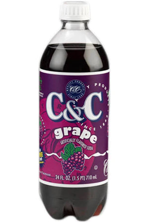 C&C Soda Grape Bottle - 710ml - Greens Essentials