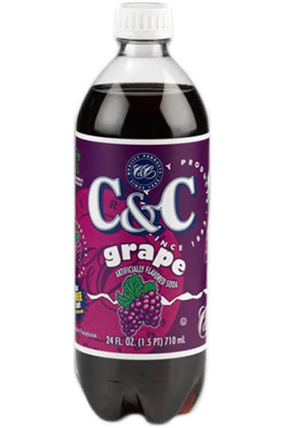 C&C Soda Grape Bottle - 710ml - Greens Essentials