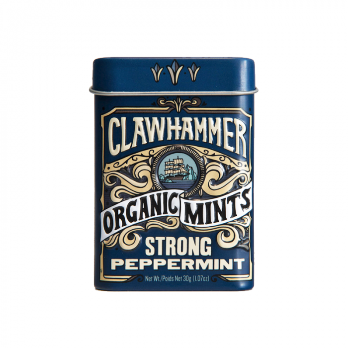 Clawhammer Organic Mints Strong Peppermint - 30g