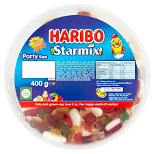 Haribo starmix sweet tub - 400g