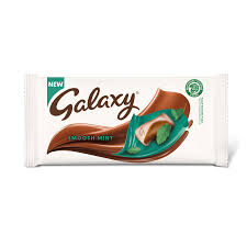 Galaxy Smooth Mint Chocolate Block Bar - 110g