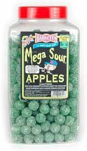 Barnett's Mega Sour Apples - 3kg