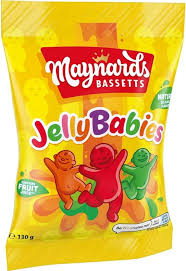 Maynards Bassetts Jelly Babies Sweets - 130g