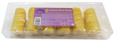 Cabico Lemon Mini Rolls - 150g