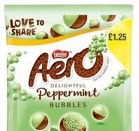 Aero Bubbles Peppermint Chocolate - 80g