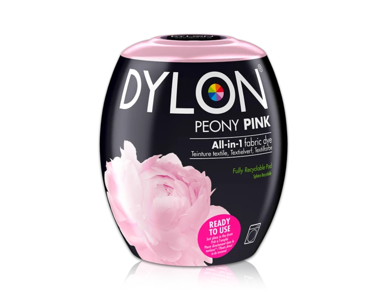 Dylon Fabric Dye Peony Pink