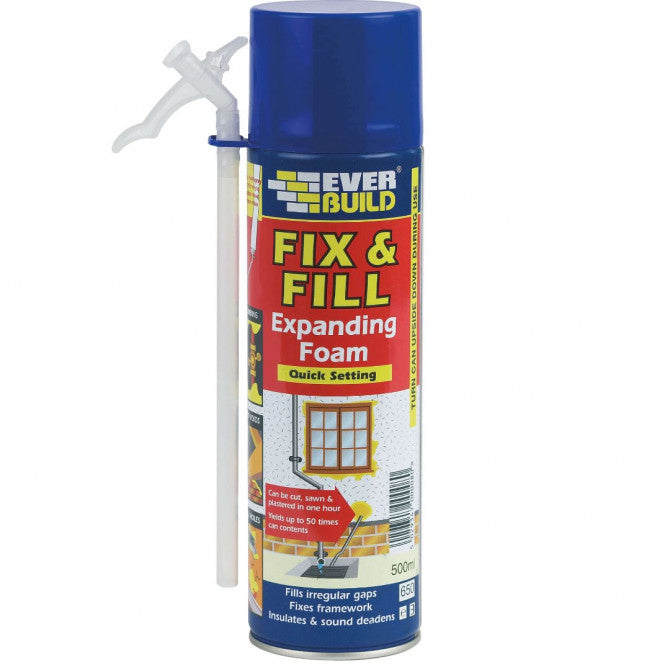 Everbuild Fix & Fill Foam - 500ml