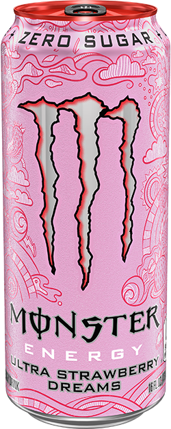 Monster Energy Drink - Ultra Strawberry Dreams - 500ml