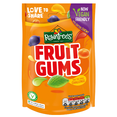 Rowntree's Fruit Gums Bag - 150g