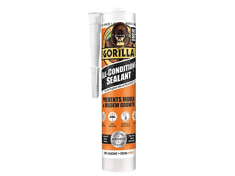 Gorilla All Condition Sealant White - 295ml