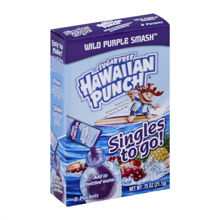 Hawaiian Punch Singles to Go! Wild Purple - 21.1g