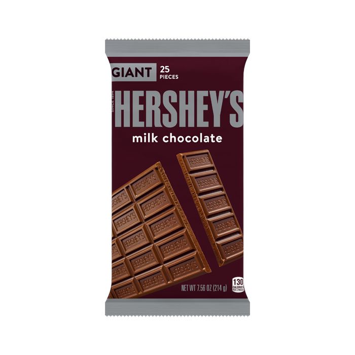 Hershey's Giant Bar Milk Chocolate - 214g