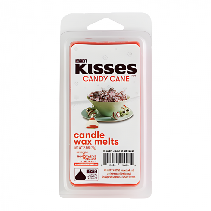 Hershey's Kisses Candy Cane Wax Melts - 2.5oz