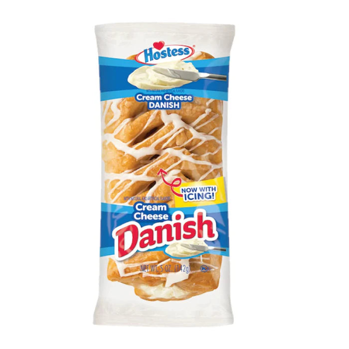 Hostess Iced Cream Cheese Danish Single Serve - 142g