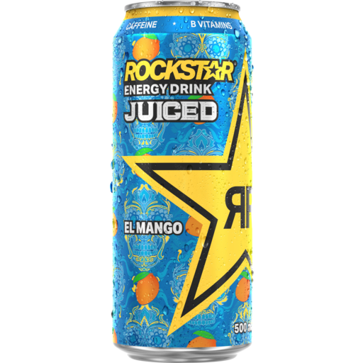 Rockstar Energy Drink Juiced El Mango - 500ml