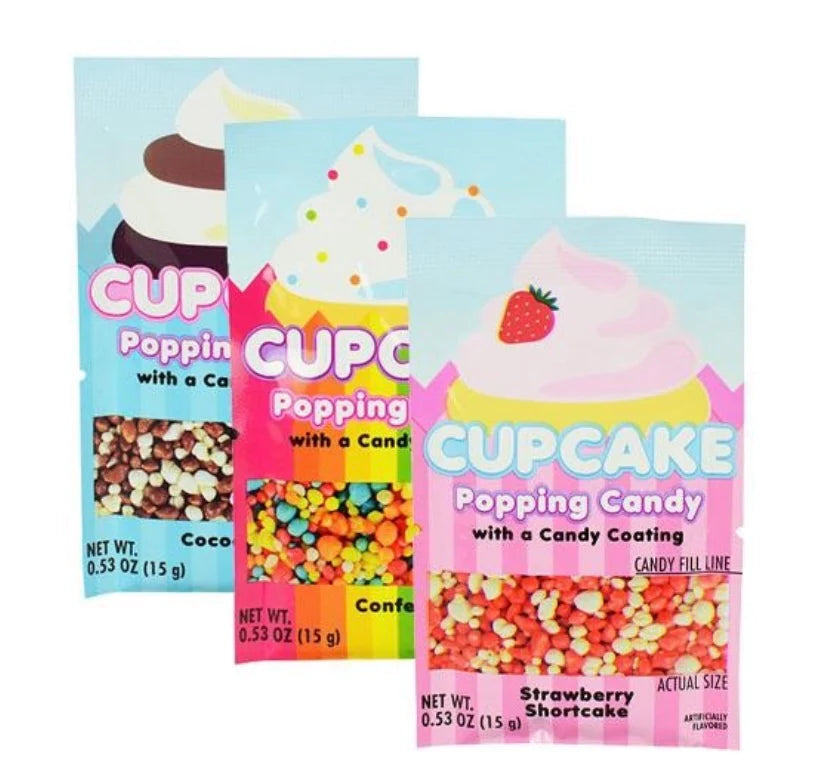 KoKo's Cupcake Popping Candy - 15g - Greens Essentials
