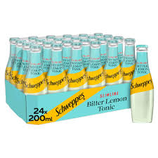 Schweppes Slimline Bitter Lemon - 200ml - Case of 24