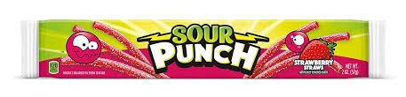 Sour Punch Strawberry Straws - 128g - Greens Essentials