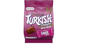 Fry's Turkish Delight Mini Bars 7 Pack - 105g