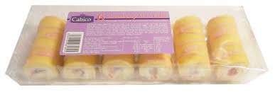 Cabico Strawberry Mini Rolls - 150g