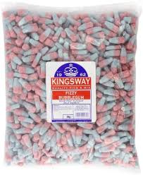 Kingsway Fizzy Bubblegum Bottles - 3kg