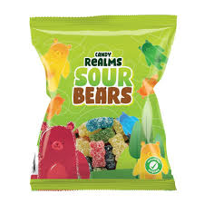 Candy Realms Sour Bears - 190g