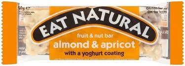 Eat Natural Fruit & Nut Bar Almond & Apricot with a Yoghurt Coating Bar - 50g