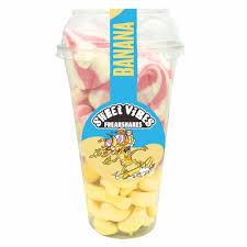 Sweet Vibes Banana Freakshake Candy Cup - 235g