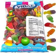 Vidal Gummi Ice Pops Bag - 3kg