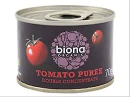 Organic Biona Tomato Puree - 200g